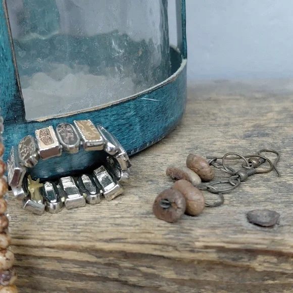 Earth Tone Beaded Jewelry Bundle - Picture 5 of 6